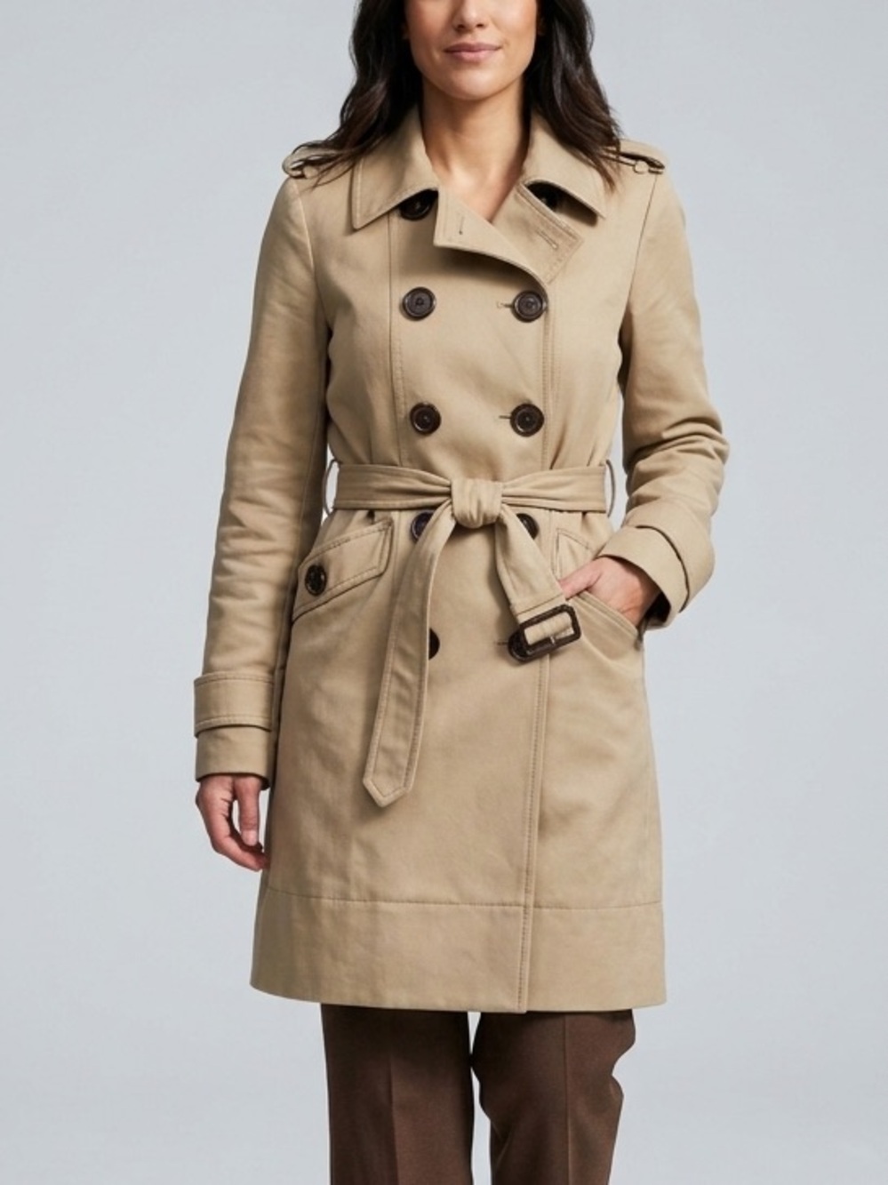 Marc By Marc Jacobs Khaki Trench Coat